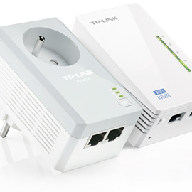 TP-Link TL-WPA4225 KIT Adaptateur réseau CPL 500 Mbit/s Ethernet/LAN Wifi Blanc 2 pièce(s)