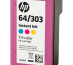 HP Pack de 2 cartouches authentiques d'encre noire/trois couleurs 303