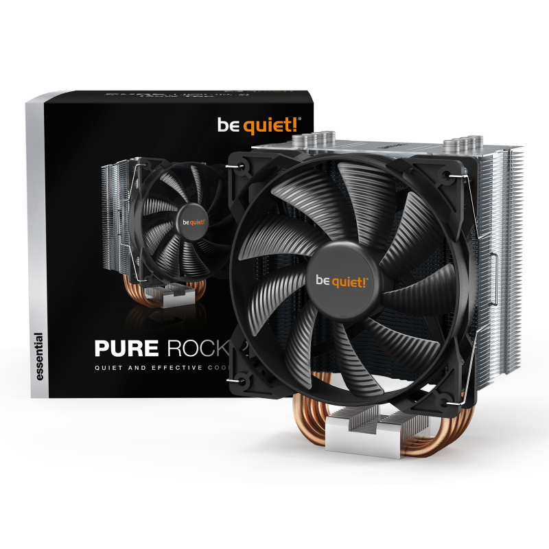 be quiet! Pure Rock 2 | Ventirad mono tour, socket Intel et AMD