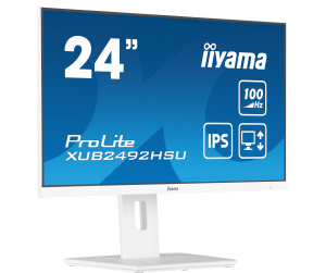 iiyama XUB2492HSU-W6 écran plat de PC 60,5 cm (23.8") 1920 x 1080 pixels Full HD LED Blanc