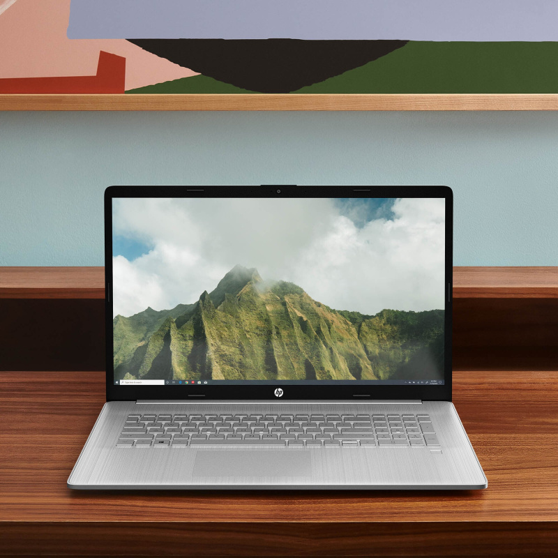 HP 17-cn0301nf Intel® Core™ i5 i5-1135G7 Ordinateur portable 43,9 cm (17.3") Full HD 8 Go DDR4-SDRAM 512 Go SSD Wi-Fi 5 (802.11ac) Windows 11 Home Argent