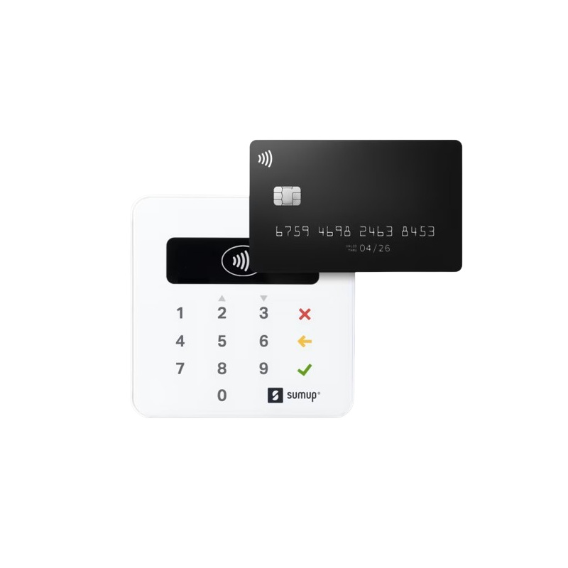 SumUp Air lecteur de cartes à puce Intérieur & extérieur Batterie Blanc