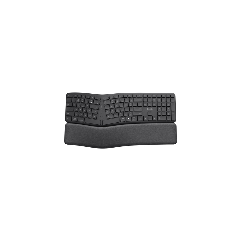 Trust Keyra Clavier sans fil multi-appareils ergonomique