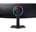 Samsung G95C écran plat de PC 124,5 cm (49") 5120 x 1440 pixels Dual QHD LED Noir