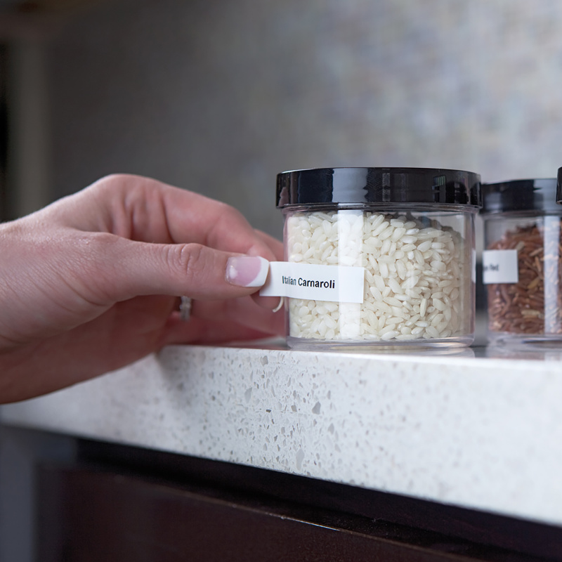 DYMO D1 étiquettes autocollantes authentiques | 9 mm x 7 m | impression en noir sur fond blanc | pour étiqueteuses LabelManager