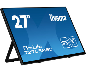 iiyama ProLite T2755MSC-B1 écran plat de PC 68,6 cm (27") 1920 x 1080 pixels Full HD LED Écran tactile Dessus de table Noir