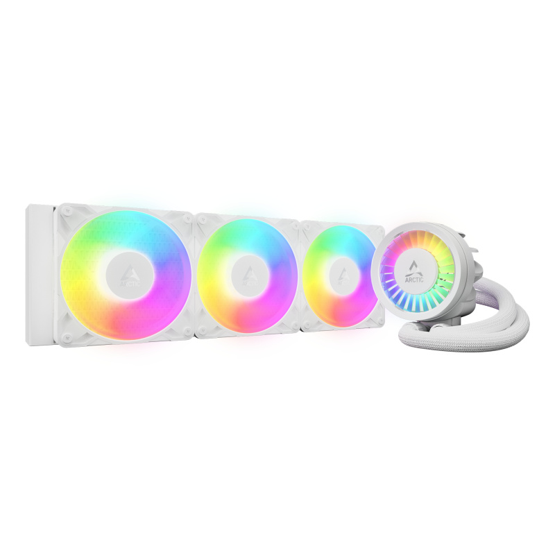 ARCTIC Liquid Freezer III Pro 360 A-RGB (White) Processeur Refroidisseur de liquide tout-en-un 12 cm Blanc 1 pièce(s)