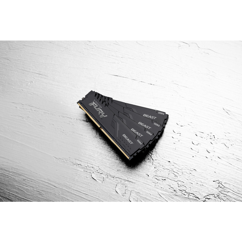 Kingston Technology FURY Beast 32Go 3200MT/s DDR4 CL16 DIMM (Kit de 2) 1Gx8 Black