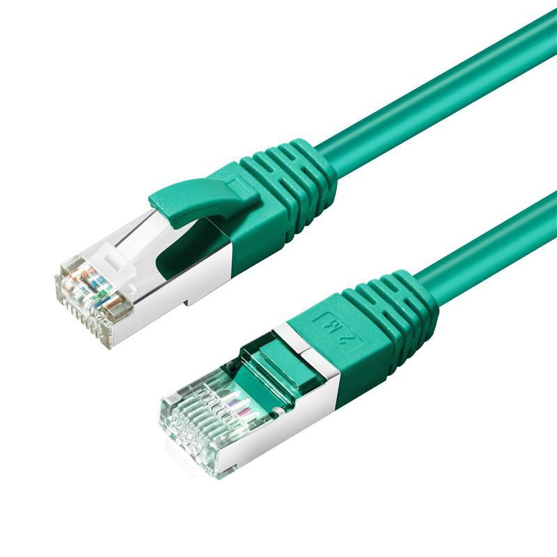 Microconnect STP6005G câble de réseau Vert 0,5 m Cat6 F/UTP (FTP) Rond