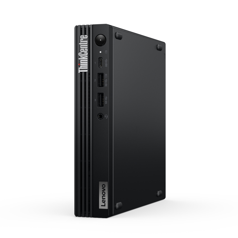 Lenovo ThinkCentre M70q Gen 5 Intel® Core™ i3 i3-13100T 8 Go DDR5-SDRAM 256 Go SSD Windows 11 Pro Mini PC Noir