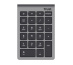 Trust Xalas clavier numérique PC portable/de bureau RF sans fil Argent