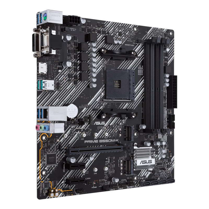 ASUS PRIME B550M-K AMD B550 Emplacement AM4 micro ATX