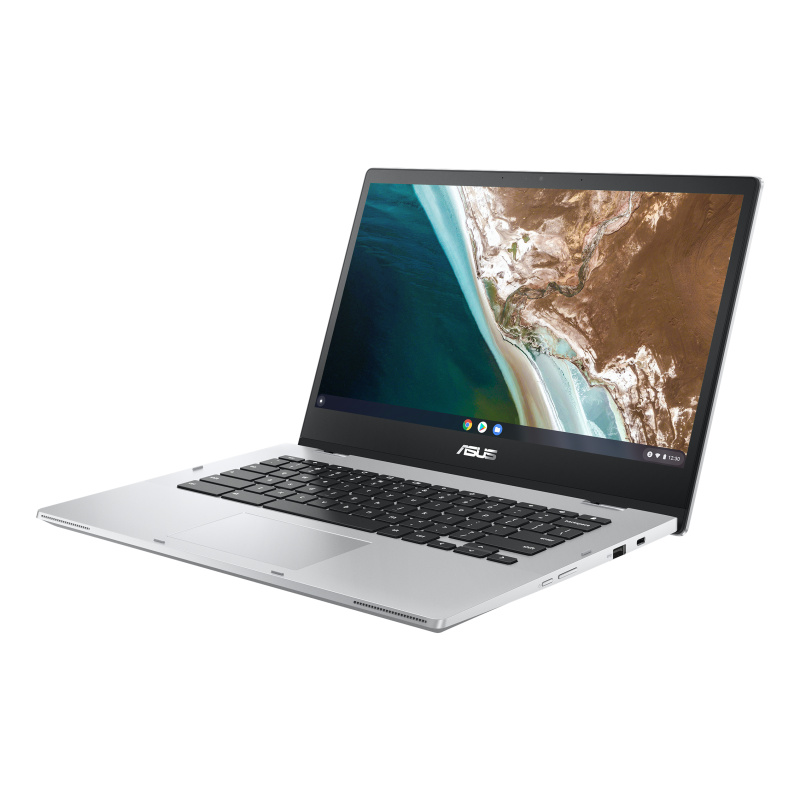 ASUS Chromebook Flip CX1 CX1400FKA-EC0117 Intel® Pentium® Silver N6000 35,6 cm (14") Écran tactile Full HD 8 Go LPDDR4x-SDRAM 64 Go eMMC Wi-Fi 6 (802.11ax) ChromeOS Argent