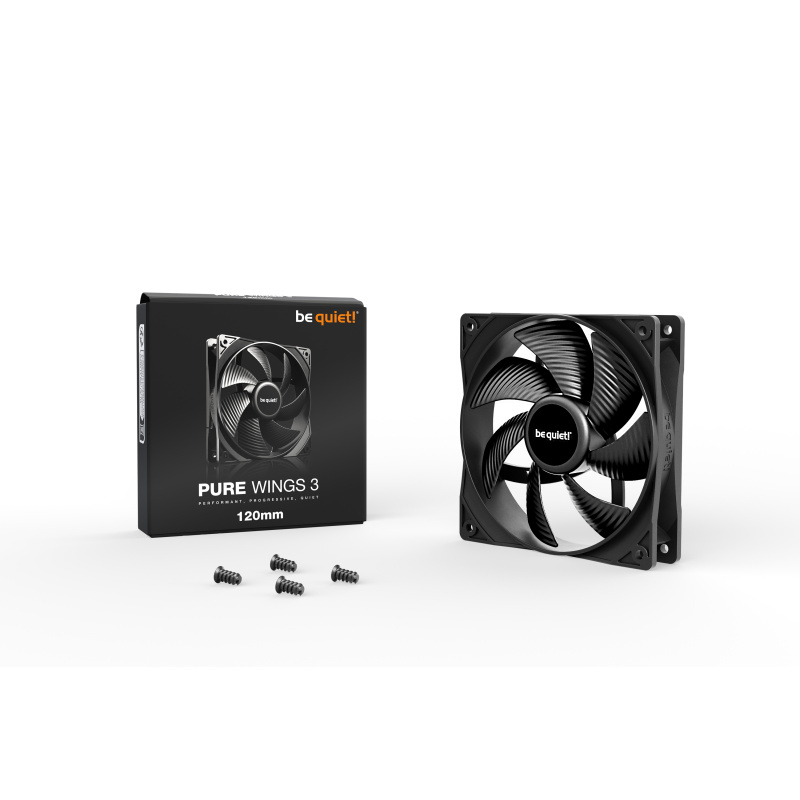 be quiet! Pure Wings 3 120 mm | Ventilateur PC