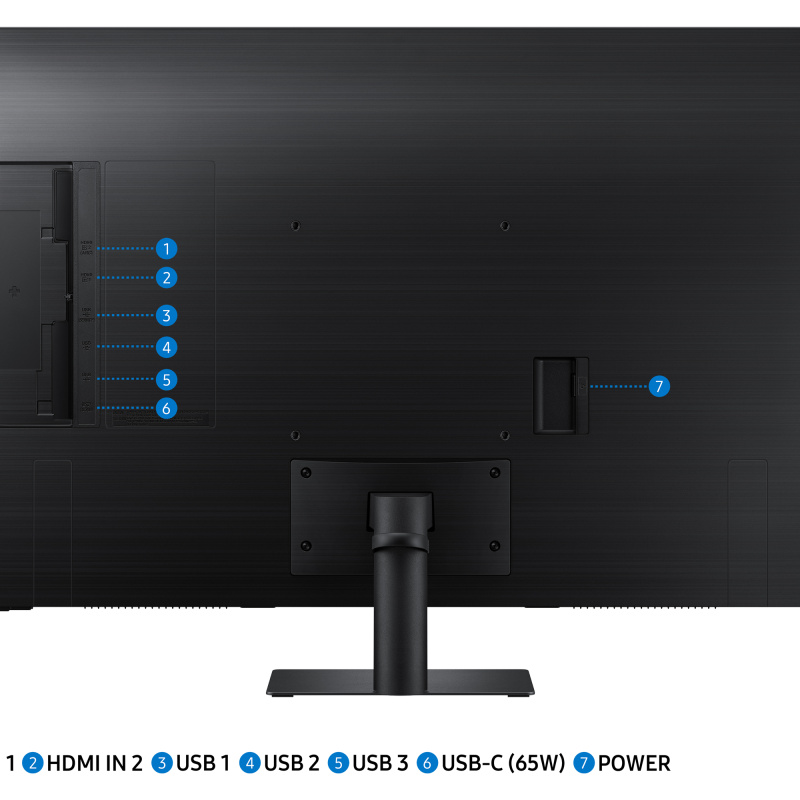 Samsung S43BM700UP écran plat de PC 109,2 cm (43") 3840 x 2160 pixels 4K Ultra HD LED Noir