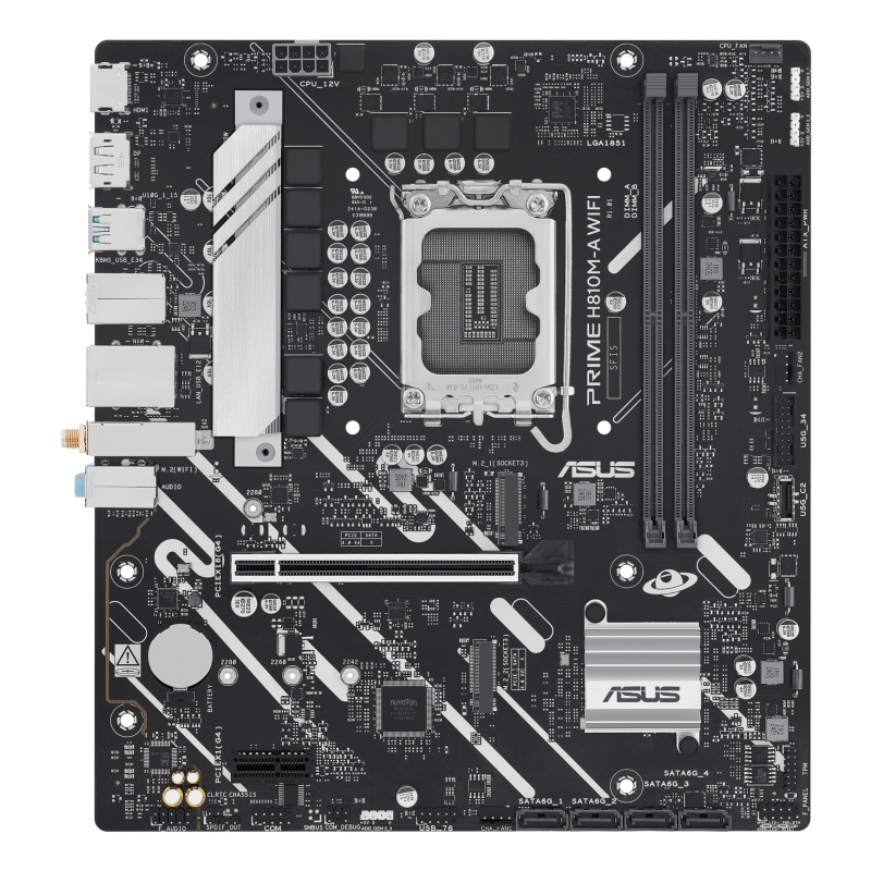 ASUS PRIME H810M-A WIFI Intel H810 LGA 1851 (Socket V1) micro ATX