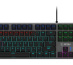 MSI FORGE GK310 RED FR clavier Jouer USB QWERTY Français Noir