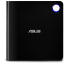 ASUS SBW-06D5H-U lecteur de disques optiques Blu-Ray RW Noir, Argent