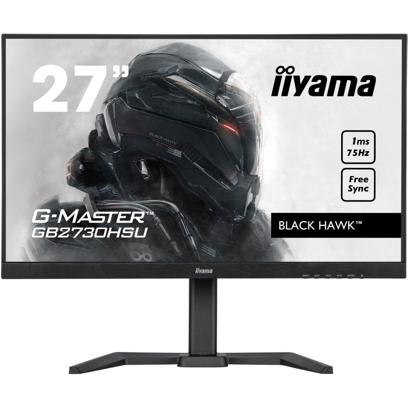 iiyama G-MASTER GB2730HSU-B5 écran plat de PC 68,6 cm (27") 1920 x 1080 pixels Full HD LED Noir