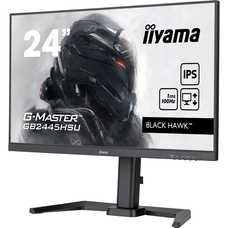 iiyama G-MASTER GB2445HSU-B2 écran plat de PC 58,4 cm (23") 1920 x 1080 pixels Full HD LED Noir
