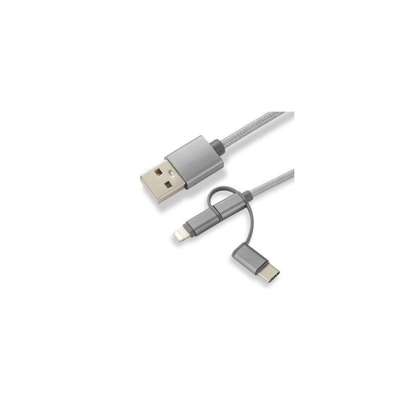 CoreParts MOBX-ACC-003 câble USB 1 m Micro-USB A Micro-USB B Gris