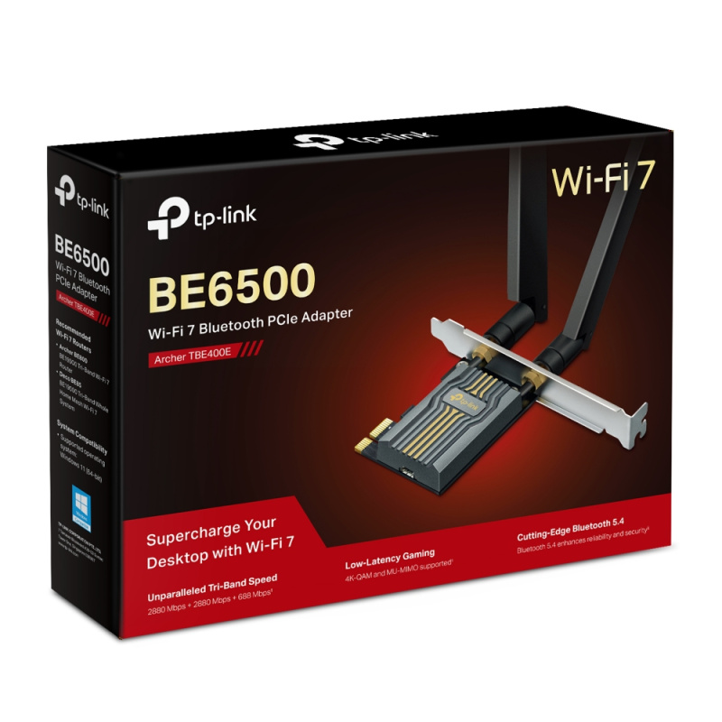 TP-Link BE6500 Interne WLAN / Bluetooth 2880 Mbit/s