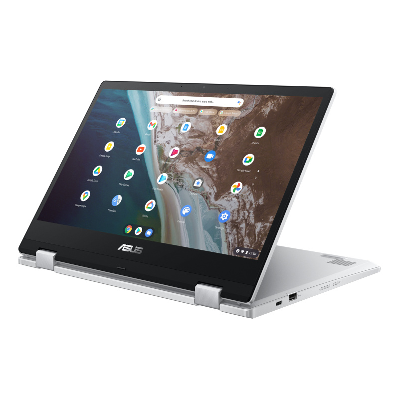 ASUS Chromebook Flip CX1 CX1400FKA-EC0117 Intel® Pentium® Silver N6000 35,6 cm (14") Écran tactile Full HD 8 Go LPDDR4x-SDRAM 64 Go eMMC Wi-Fi 6 (802.11ax) ChromeOS Argent
