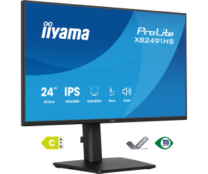 iiyama ProLite XB2491HS-B1 écran plat de PC 60,5 cm (23.8") 1920 x 1080 pixels Full HD LCD Noir