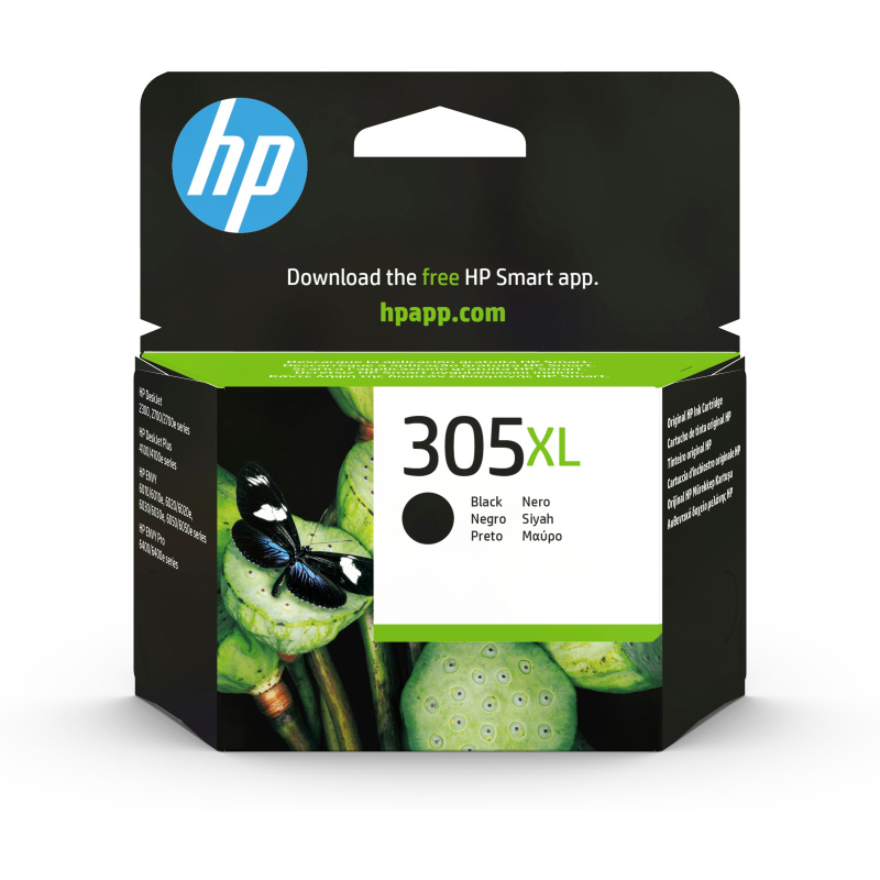 HP 305XL Cartouche d'encre authentique grande capacité noir