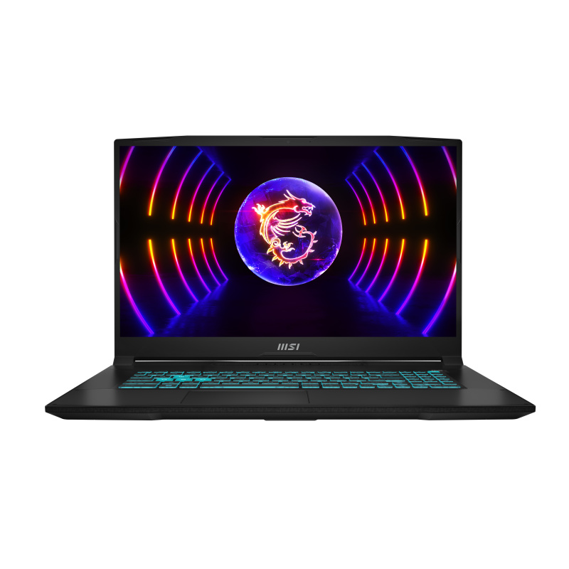 MSI Katana 17 B12VFK-048XFR Intel® Core™ i7 i7-12650H Ordinateur portable 43,9 cm (17.3") Full HD 16 Go DDR5-SDRAM 512 Go SSD NVIDIA GeForce RTX 4060 Wi-Fi 6 (802.11ax) DOS gratuit Noir