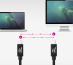 Nanocable 10.01.5001 câble USB USB4 Gen 3x2 1 m USB C 40 Gbit/s 240 W Noir