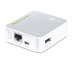 TP-Link TL-MR3020 routeur sans fil Fast Ethernet Monobande (2,4 GHz) 4G Argent, Blanc