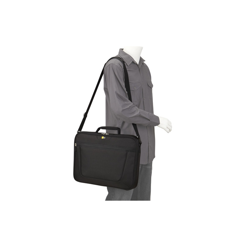 Case Logic VNCI-217 Black 43,9 cm (17.3") Sac Messenger Noir