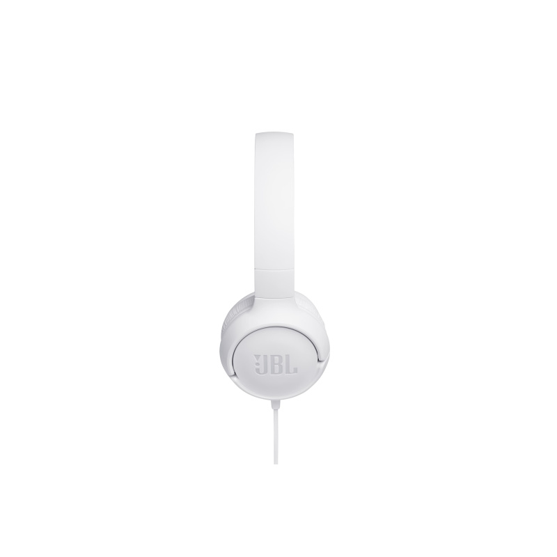 JBL Tune 500 Écouteurs Avec fil Arceau Musique Blanc