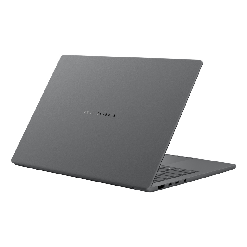 ASUS Zenbook A14 UX3407QA-QD343X Qualcomm Snapdragon X1-26-100 Ordinateur portable 35,6 cm (14") WUXGA 32 Go LPDDR5x-SDRAM 1 To SSD Wi-Fi 6E (802.11ax) Windows 11 Pro Gris