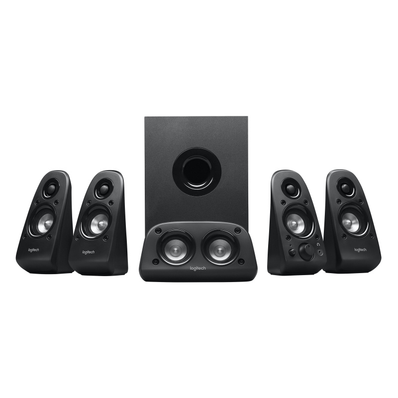 Logitech Surround Sound Speakers Z506 set d'enceintes 75 W PC Noir 5.1 canaux 48 W
