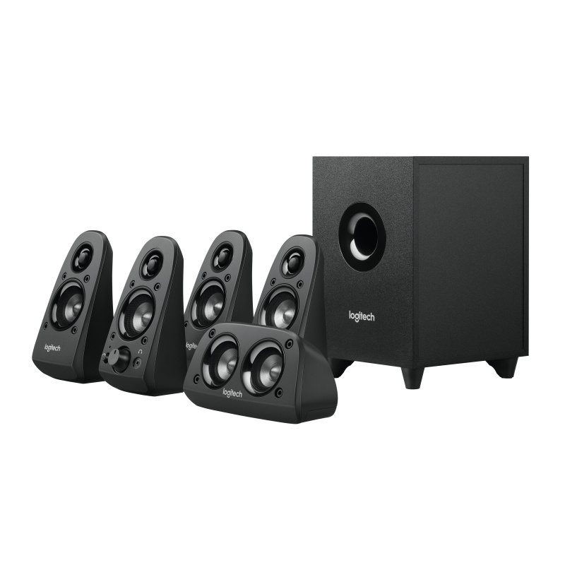 Logitech Surround Sound Speakers Z506 set d'enceintes 75 W PC Noir 5.1 canaux 48 W