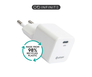 eSTUFF ES637027 chargeur d'appareils mobiles Smartphone Blanc Secteur Charge rapide Intérieure