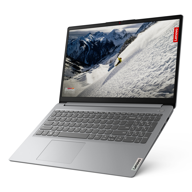 Lenovo IdeaPad 1 15ALC7 AMD Ryzen™ 5 5500U Ordinateur portable 39,6 cm (15.6") Full HD 8 Go DDR4-SDRAM 512 Go SSD Wi-Fi 6 (802.11ax) Windows 11 Home Français Gris