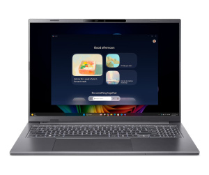 Acer Aspire 16 AI A16-52M-71XX Copilot+ PC Intel Core Ultra 7 258V Ordinateur portable 40,6 cm (16") WUXGA+ 32 Go LPDDR5x-SDRAM 1 To SSD Wi-Fi 7 (802.11be) Windows 11 Home Gris