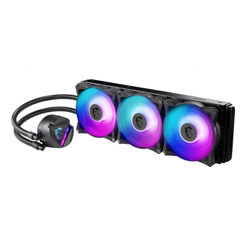 MSI MAG-CRLQD-360R2 système de refroidissement d’ordinateur Carte-mère, Processeur Kit de refroidissement du liquide 12 cm Noir