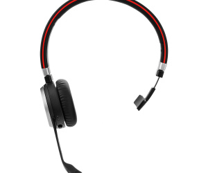 Jabra Evolve 65 MS mono Casque Avec fil &sans fil Arceau Bureau/Centre d'appels Micro-USB Bluetooth Noir