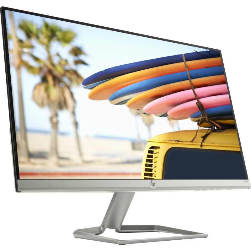 HP 24fw écran plat de PC 60,5 cm (23.8") 1920 x 1080 pixels Full HD LED Argent