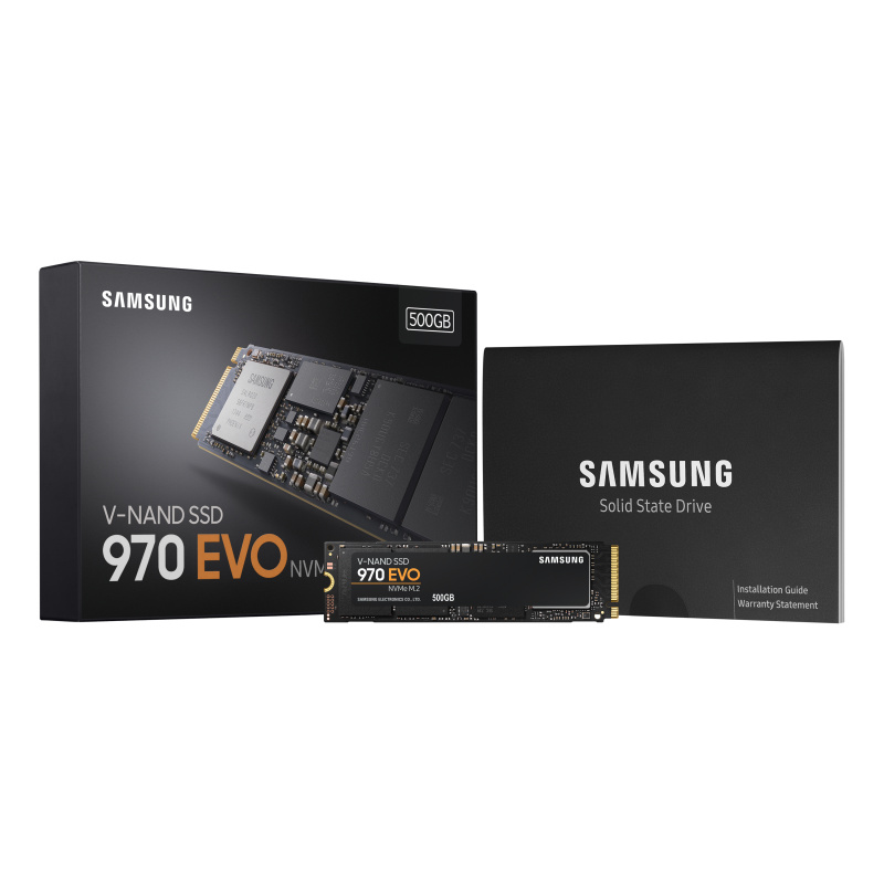 Samsung 970 EVO 500 Go M.2 PCI Express 3.0 NVMe V-NAND MLC