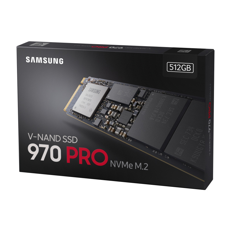 Samsung 970 PRO 512 Go M.2 PCI Express 3.0 NVMe V-NAND MLC