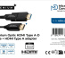 Microconnect HDM191940V2.0DOP câble HDMI 40 m HDMI Type A (Standard) HDMI Type D (Micro) Noir
