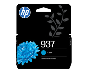 HP 937 Cartouche Encre Authentique Cyan