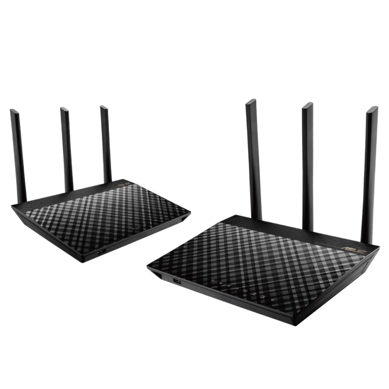 ASUS AiMesh AC1900 routeur sans fil Gigabit Ethernet Bi-bande (2,4 GHz / 5 GHz) Noir