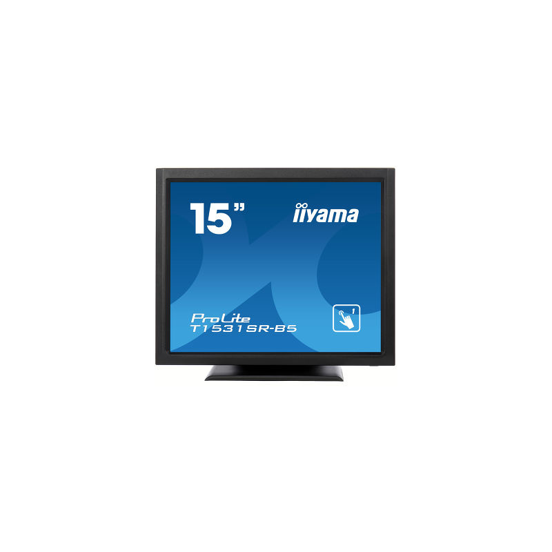 iiyama T1531SR-B5 Moniteur de caisse 38,1 cm (15") 1024 x 768 pixels XGA Écran tactile