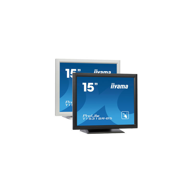 iiyama T1531SR-B5 Moniteur de caisse 38,1 cm (15") 1024 x 768 pixels XGA Écran tactile